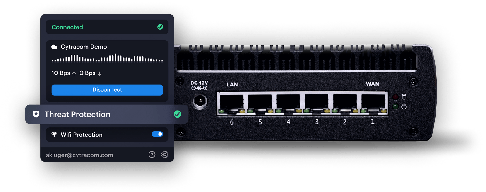 control one router